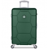 Cestovní kufr SUITSUIT TR-1262/3-M ABS Caretta Jungle Green - 2. jakost