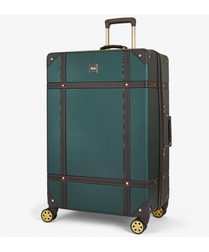 Cestovní kufr ROCK TR-0193/3-L ABS - zelená - 2. jakost